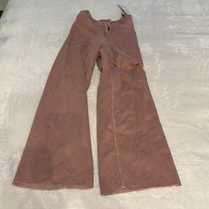 Zara-pink marine straight pants